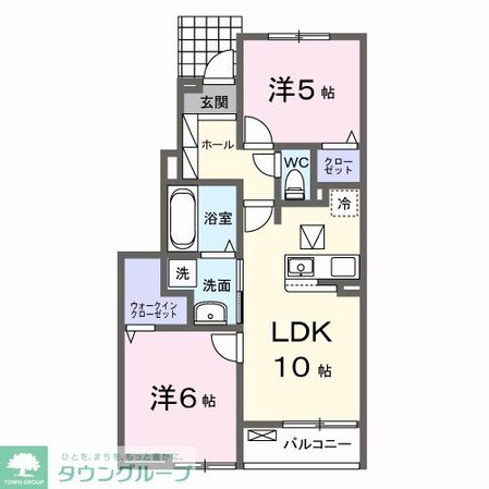 ジャスミンの物件間取画像